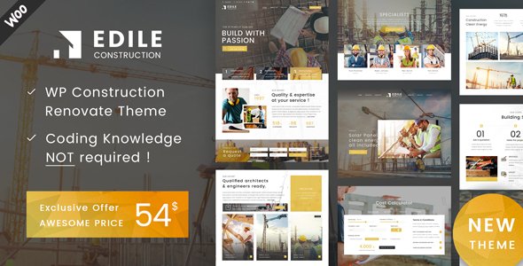 Edile – Construction WordPress