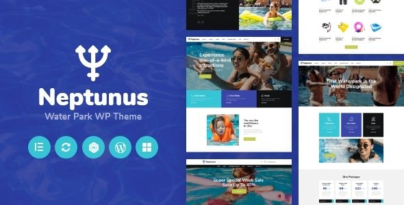 Neptunus – Water & Amusement Park WordPress Theme