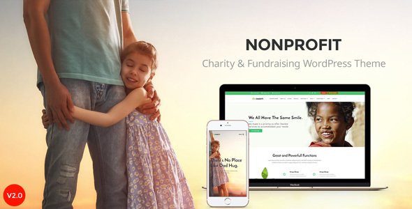 Nonprofit – NGO & Charity organization WordPress Theme