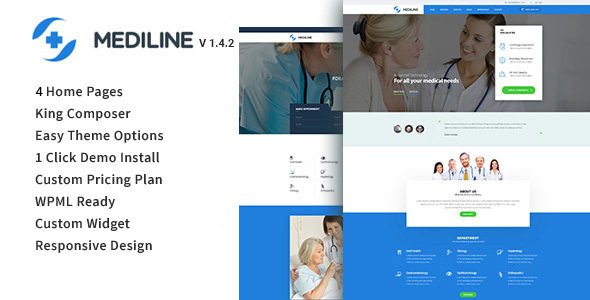 Mediline – Medical & Health WordPress Theme