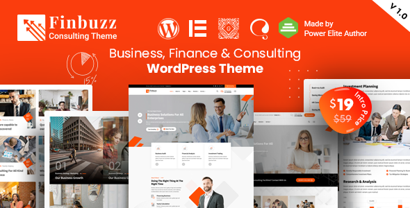 Finbuzz – Corporate Business WordPress Theme