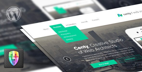 Centy – Retina Ready Responsive WordPress Theme