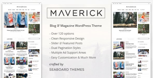 Maverick – A WordPress Magazine Theme