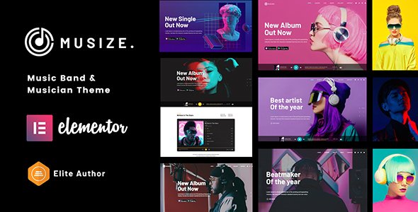 Musize – Creative Music WordPress Theme