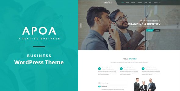 Apoa – Business WordPress Theme