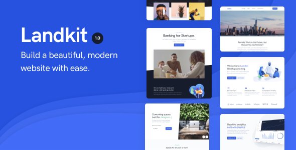 Landkit – Multipurpose Business WordPress Theme