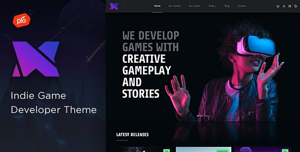 Xion – Indie Game Developer Theme