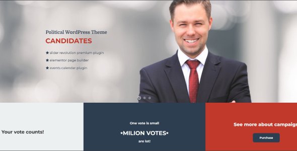 Candidates – Political and Activism WordPress Theme