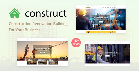 Construct – Construction WordPress Theme