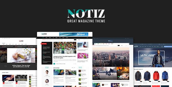 Notiz Clean Magazine WordPress Theme