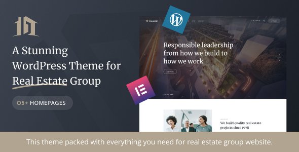 Housale – Real Estate Group WordPress Theme