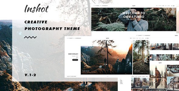 Inshot – Creative Responsive Photography Portfolio WordPress Theme