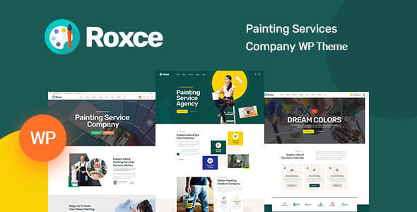 Roxce – Painting Services WordPress Theme
