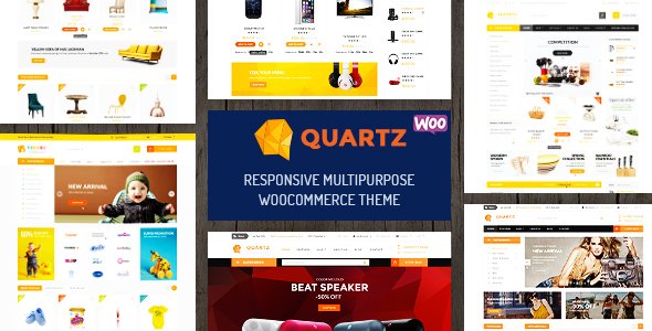 Quartz – Responsive Multipurpose WooCommerce Theme