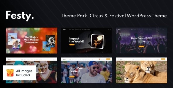 Festy – Theme Park, Circus & Festival WordPress Theme