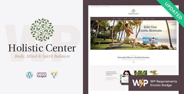 Holistic Center – Wellness and Spa Salon WordPress Theme