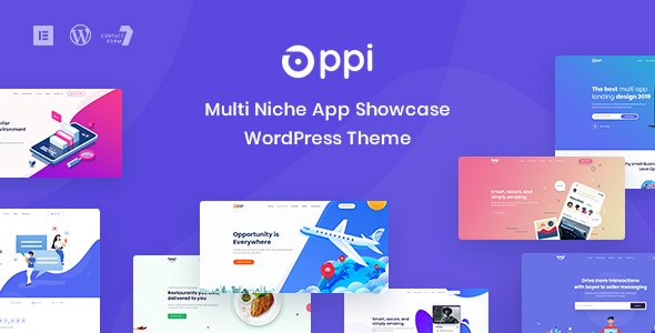 Oppi – Multi-Niche App Showcase WordPress Theme