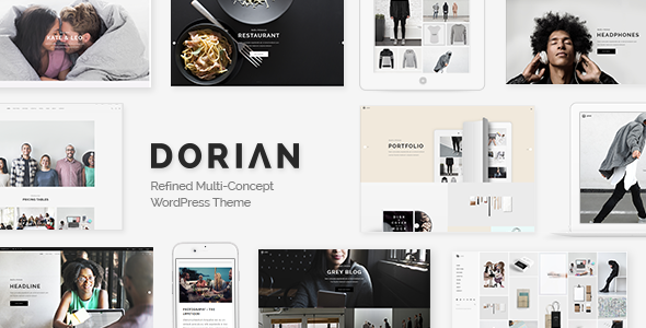 Dorian – Refined Multi-Concept WordPress Theme