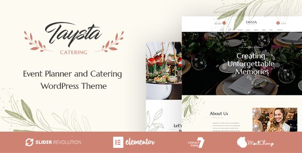 Taysta – Wedding Event Planning WordPress Theme