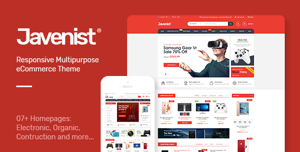 Javenist – Multipurpose eCommerce WordPress Theme