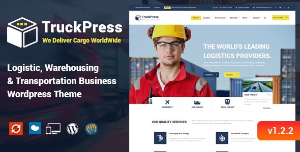 TruckPress – Logistics & Transportation WP Theme