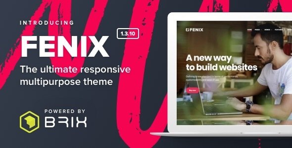 Fenix – Responsive Multi-Purpose WordPress theme