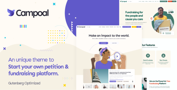 Campoal – Social Movement WordPress Theme
