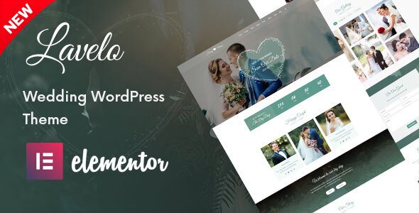Lavelo – Wedding WordPress Theme