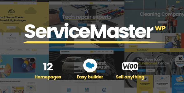 Service Master – Handyman Theme