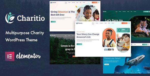 Charitio – Multipurpose Charity WordPress Theme
