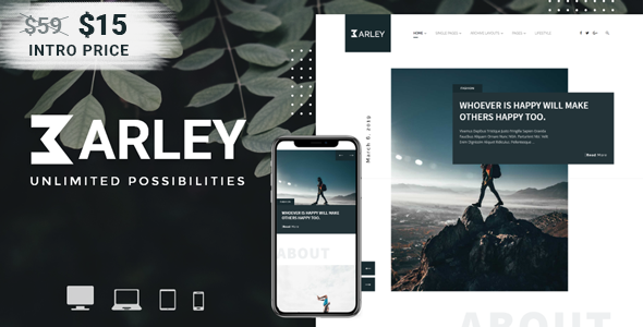 Barley – Ecommerce WordPress Magazine Theme