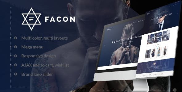 Facon – Fashion Responsive WordPress Theme