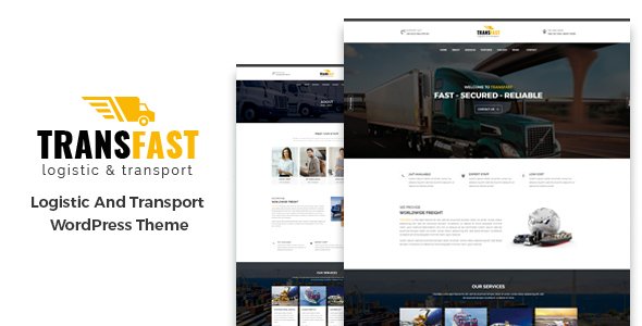 Transfast – Logistic and Transport WordPress Theme
