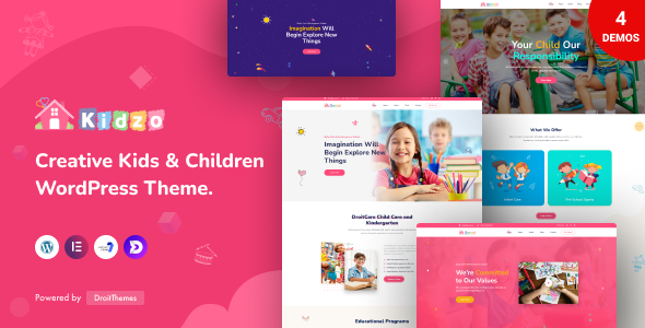 Kidzo – Kids & Children WordPress theme