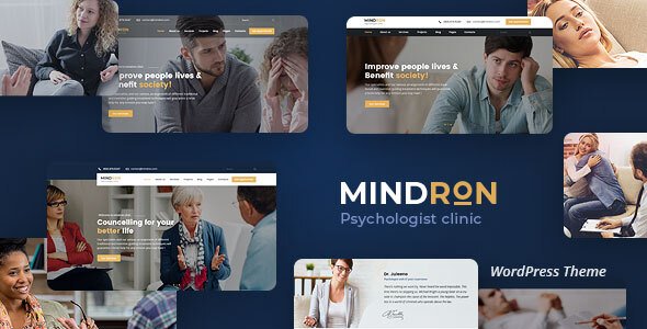 Mindron – Psychology & Counseling WordPress Theme