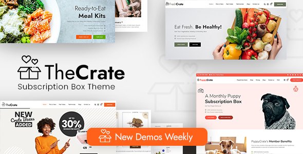 TheCrate – WooCommerce Subscription Box Theme
