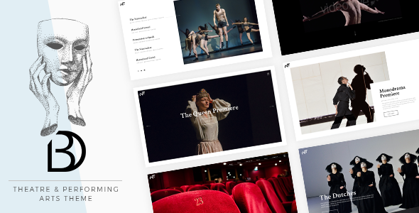 Bard – A Theatre and Performing Arts Theme