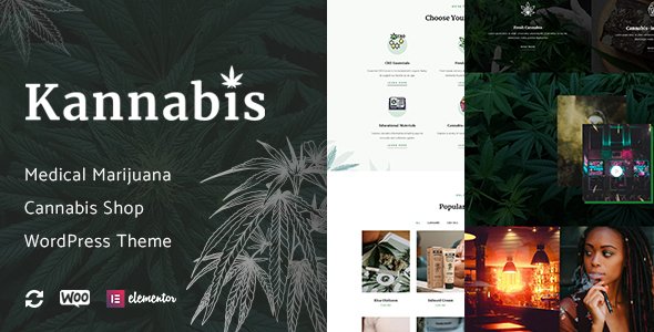 Kannabis – Medical Marijuana & Cannabis WordPress Theme