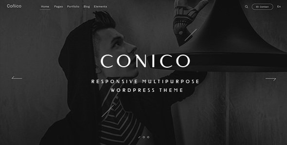 Conico — Responsive Multipurpose WordPress Theme