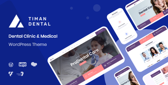 Timan – Dental Clinic & Health WordPress