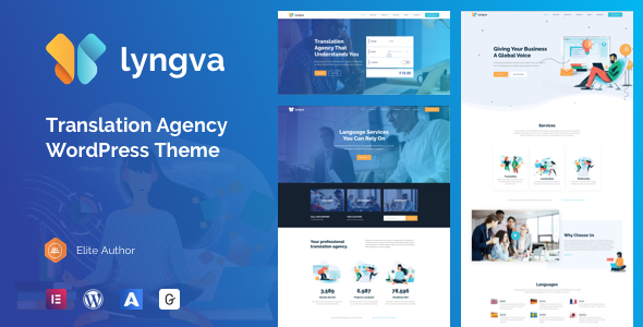 Lyngva – Translation Agency WordPress