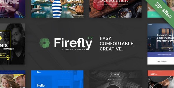 Firefly – Responsive Multi-Purpose WordPress Theme