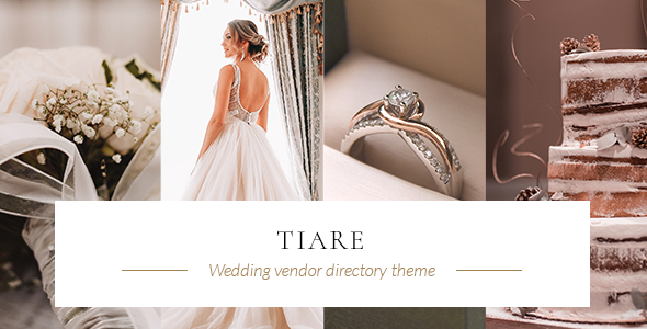 Tiare – Wedding Vendor Directory Theme
