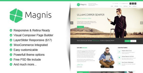 Magnis – Corporate Multipurpose WordPress Theme