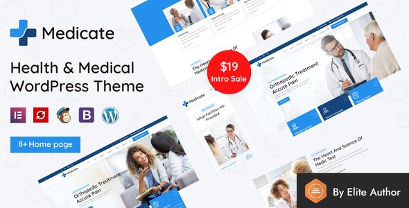 Medicate – Health & Medical WordPress Theme