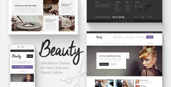 Beauty – Hair Salon & Spa WordPress Theme