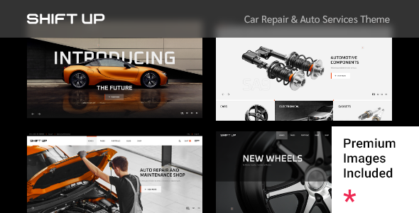 ShiftUp – Car Repair & Auto Services Theme