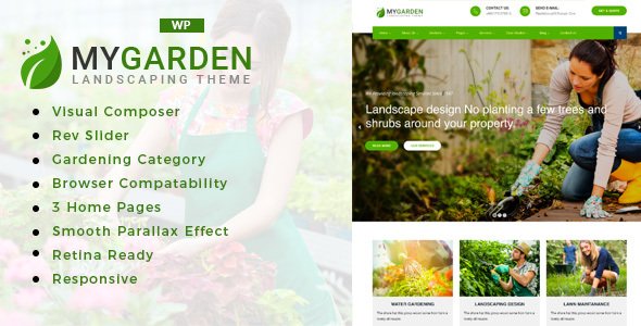 My Garden – Gardening WordPress Theme