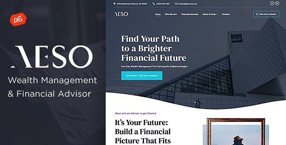 Aeso – Financial Advisor Theme