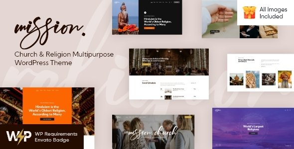 Mission – Church & Religion Multipurpose WordPress Theme